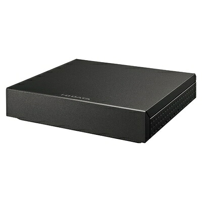 【中古】（新古品） アイ・オー・データ 外付けHDD 4TB 録画用 トロッカ 静音 コンパクト 静かeco録 4K録画 USBバスパワー対応 日本製 HDPZ-UT4KD｜ベアホームズ