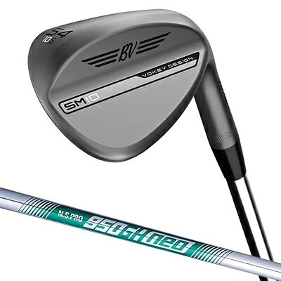 【中古】（新古品） Titleist(タイトリスト) VOKEY DESIGN NICKEL SM10 N.S.PRO 950GH neo WEDGE ボーケイ・デザイン ニッケル エスエム テン ウェッジ【54-14(Fグラインド) / FLEX-S】日本正規品 RH 右利き用