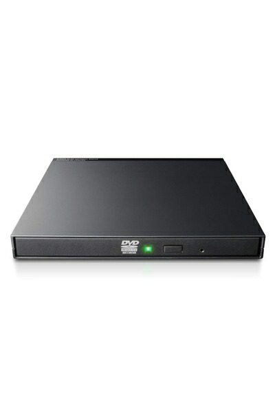 【中古】（新古品） ◆DVDドライブUSB2.0薄型オールインワンソフトType-Cケーブルブラック