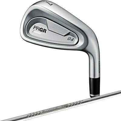 【新古品】 【PRGR IRONs】04 アイアン〔#7-A 5本セット スチール〕〔2024年モデル〕
