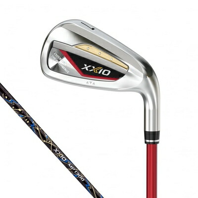 【新古品】 DUNLOP(ダンロップ) XXIO ゼクシオ サーティーン アイアンセット 5本 MP1300 シャフト カーボン メンズ 右 レッド 番手#: 6-9、PW フレックス:S