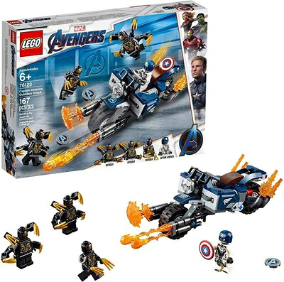 【中古】（新古品） レゴ(LEGO) スーパー・ヒーローズ 旗がしら・亜米利加:アウト馬のりの襲いかかる 76123 立ちはだかる 手あそび 御坊っちゃん