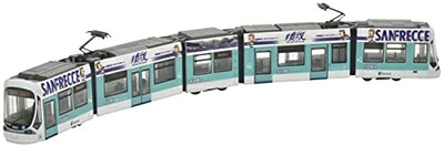 【中古】（新古品） 鉄道コレクション 鉄コレ 広島電鉄5100形 5108号 グリーンムーバーマックス サンフレッチェ電車 2021シーズン ジオラマ用品 316602