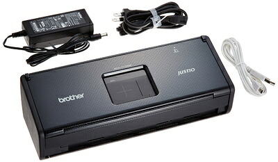 【中古】 BROTHER ドキュメントスキャナー JUSTIO ポータブルタイプ ADS-1000W