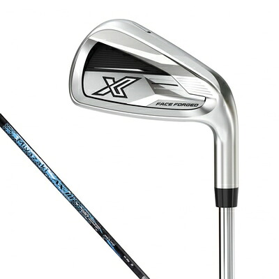 【新古品】 DUNLOP(ダンロップ) XXIO ゼクシオ エックス 202モデル アイアンセット 5本 Miyazaki AX-3 シャフト カーボン メンズ 右 番手#: 6-9、PW フレックス:SR