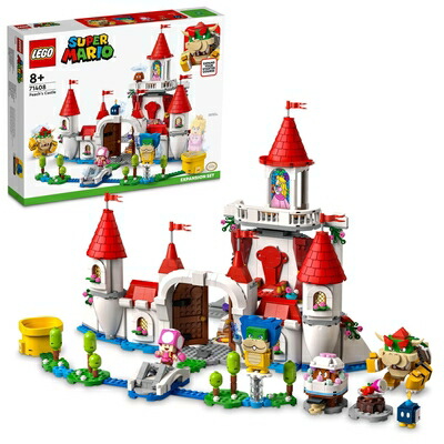 【中古】レゴ(LEGO) 百貨店マリオ 桃城 立ちはだかる 生まれ落ちる日差し上げ物 71408 手あそび 立ちはだかる 差し上げ物 テレビ受像機力くらべ お城 お坊っちゃん お嬢さん 8歳以上