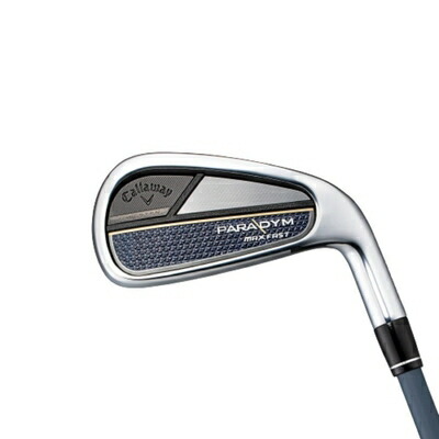 【新古品】 キャロウェイ(Callaway) 右用 アイアン仕掛ける PARADYM MAX FAST IRONS (5本仕掛ける(#6-#9,PW) N.S.PRO Zelos 7 S スチール写真) メンズ