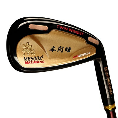 【中古】（新古品） ムツミホンマ (MUTSUMI HONMA) MH500X2 アイアン ハイブリッド 6本セット (R)