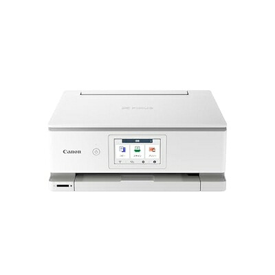 【中古】 【New】キヤノン Canon プリンター A4 インクジェット複合機 TS8830 WHITE 自動両面 6色・独立型・対応インクBCI-330/331シリーズ 【2024年秋冬モデル】|ベアホームズ