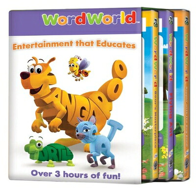 【中古】 Word World: 3pack Bear/Ant/Boppin [DVD]