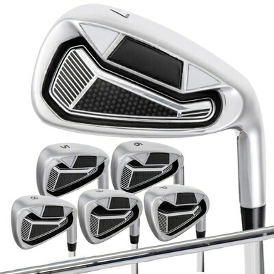 【新古品】 無目じるし アイアン 仕掛ける ゴルフ野球クラブ 新溝 置き目其れ相応 Iron Set 6本仕掛ける【5～9I、PW】【6本組】【スチール写真立て坑】【SR好いかげんに】 【否ロゴタイプ】 【Lｙ】