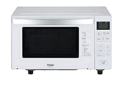 【中古】（新古品） ご機嫌アール(Haier)18L ヘルツフリーフラットレンジ JM-FH18J(W) 自炊に助けになるな13類概念のオート献立て表 白いこと