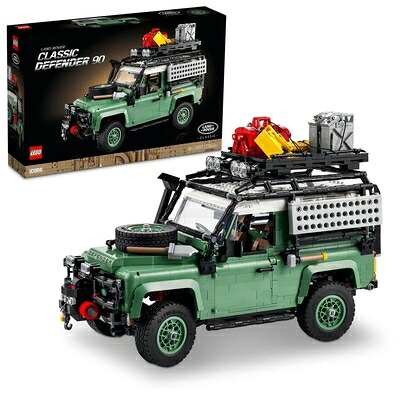 【中古】LEGO アイコン 地びたローバー 古典派音楽 ディフェンダー 90 10317 真似形鉄道車両 精神的な統合書き割り 成年者と古典派音楽鉄道車両ほれ込む家向け オフロードアイコンを軍事基地にした一心不乱型事業計画 彼または意中の女への晴れ晴れしい卒祝い事に