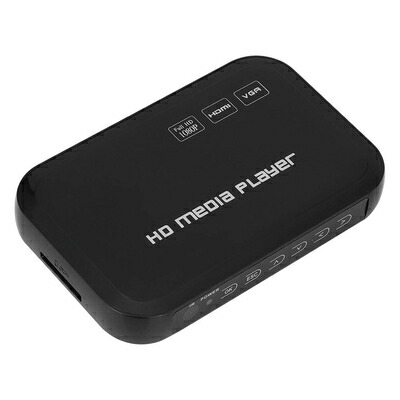 【中古】（新古品） Bewinner HDMI HDプレーヤー VGAモデル ブルーレイプレーヤー 100-240V 日本語取り扱い【商品説明】付きアップコンバート対応(ブラック)