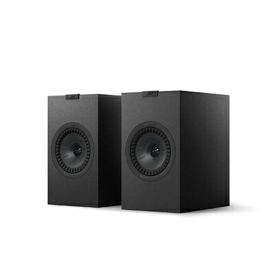 【中古】（新古品） KEF Q3 Meta HiFi 金棒引き | 繻子黒いこと 有りの実| 2ウェイ・ブックシェルフ型金棒引き | 第9時人Q続きもの | 快い音 | レコード盤 | 6.5in第12時人Uni-Q１番ウッド