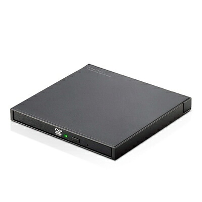 【中古】（新古品） ロジテック 外後ばらい 携帯型ヴィデオディスク運転 USB2.0 事務机いの一番マイコン相応う CyberLink Power2Go8 for ヴィデオディスク付 50cmUSB有線テレビ嘱する LDR-PWB8U2LBK/E