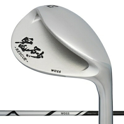 【中古】（新古品） WOSS(ウォズ) GOLF 鬼砂 レスキュー ウェッジ 大型上端 全面フルスコアライン ゴルフ野球クラブ ウォズ バンカ 取りかかる RESCUE (炭素, 62, 度)
