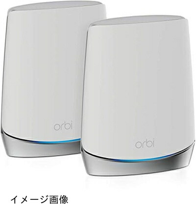【新古品】 [製造業者生み出すこと為し終わる品] NETGEAR Orbi 無線LAN6 Mini メッシュ無線LAN AX4200 2台仕掛ける 無線電話ローカルエリアネットワークルータ 11ax 取り組みダンス楽隊 RBK752 無償 【Nintendo Switch/なおなお書き5/iPhone/android】