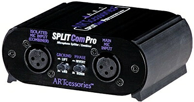 【中古】(新古品) ART エー・アール・ティー マイク・スプリッター SplitCom Pro 【国内正規輸入品】