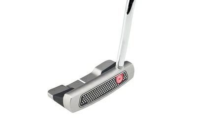 【新古品】 オデッセイ(ODYSSEY) 右用 パター MICROHINGE DOUBLE WIDE ダブルベント (ピンタイプ Odyssey Steel 32インチ) スチール レディス|ベアホームズ