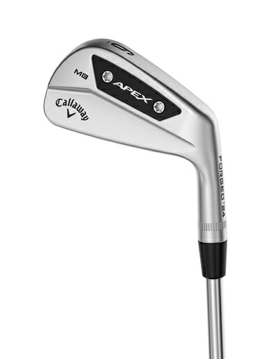 【新古品】 キャロウェイ(Callaway) 右用 アイアン APEX MB 24 (6本仕掛ける(#5-#9,PW) Dynamic Gold MID115(S200) S スチール写真) メンズ