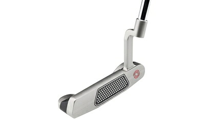 【新古品】 オデッセイ(ODYSSEY) 左用 パター MICROHINGE #1 クランクホーゼル (ピンタイプ Odyssey Steel 34インチ) スチール メンズ|ベアホームズ