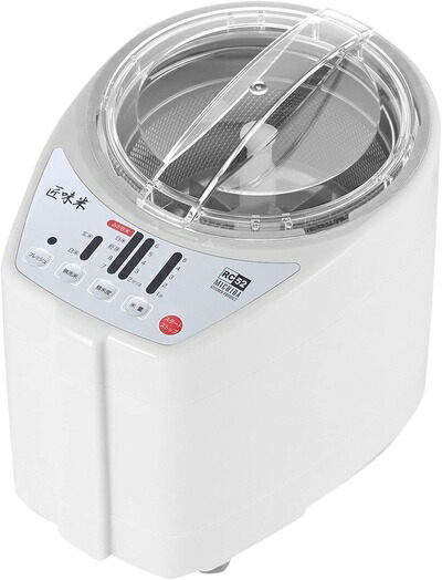 【中古】(新古品) 山本電気 家庭用精米機 MICHIBA KITCHEN PRODUCT 匠味米 ホワイト MB-RC52W|ベアホームズ