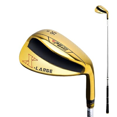【中古】（新古品） 特大ゴルフ クラブ ウェッジ サンディ ワイド ボトム ウェッジ ゴルフ サンド ウェッジ 56 60 度 - 男性の女性のためのゴルフ クラブ (ゴールド-56度)｜ベアホームズ
