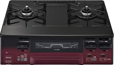 【中古】（新古品） リンナイ 屁っ放り早見表 【都市屁っ放り用/左強火力】 RT66WH1RGA-BAL 13A ラクシエファイン【ココットプレート同梱】 ガスコンロ