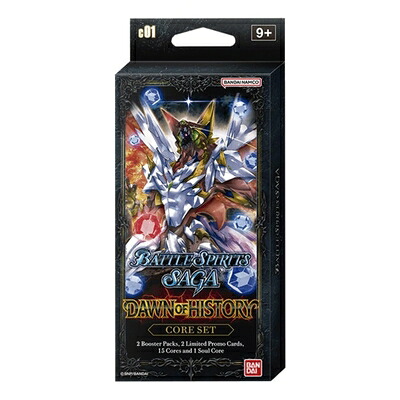 【中古】（新古品） BANDAI NAMCO Entertainment バトルスピリッツ 佐賀 歴史の誕生 コアセット c01