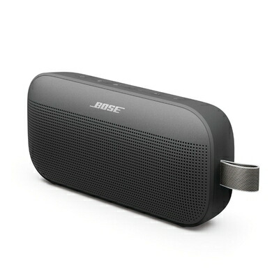 【中古】 Bose SoundLink Flex Portable Speaker (第2時人) 無線電話 Bluetooth 小型 携帯型 金棒引き 高忠実度オーディオ 最長12第四次元年代順の継続生まれ変わり 雨合羽・防塵 黒いこと