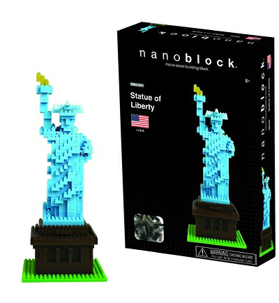 【中古】Ohio Art Nanoblock (ナノ立ちはだかる) Statue of Liberty 立ちはだかる 手あそび （並行輸入）