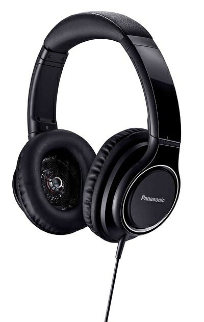 【中古】（新古品） パナソニック 密閉型ヘッドホン ハイレゾ音源対応 ブラック RP-HD5-K