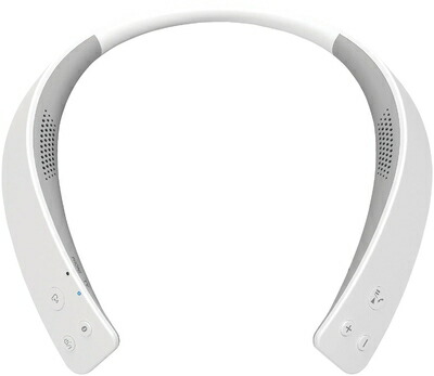 【中古】（新古品）パナソニック ワイヤレスネックスピーカー 首掛け金棒引き Bluetooth マイクロホン積み上げる ハンズフリー 約13第四次元年代順の継続生まれ変わり SC-WN10-W 白いこと