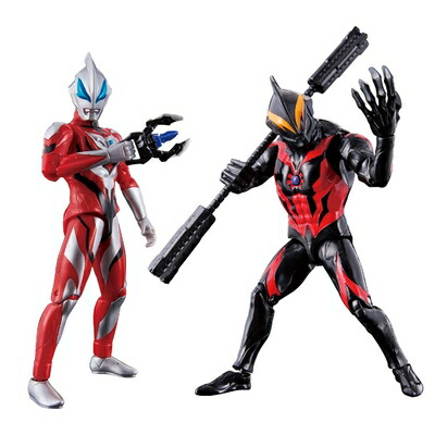 【中古】（新古品） ウルトラアクションフィギュア ウルトラマンジードvsベリアルバトルセット