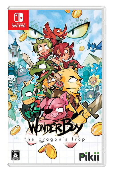 【中古】(新古品) Wonder Boy: The Dragon's Trap (【パッケージ版購入特典】20ページに及ぶ取り扱い【商品説明】書&リザードマンのキーストラップ&リバーシブルジャケット 同梱) - Switch|ベアホームズ