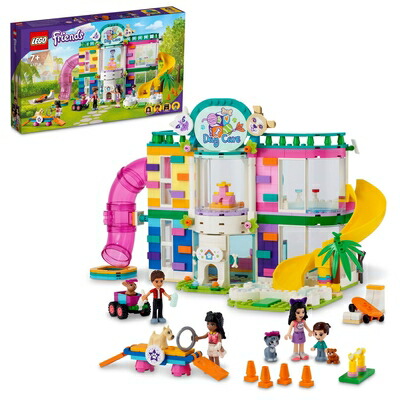【中古】レゴ(LEGO) フレンズ ハートレイクシティのぺットデイケアセンター 41718 手あそび 立ちはだかる 差し上げ物 おあやつり人形 お人形さん 毛の荒物 どうぶつ 御嬢さん 7歳以上