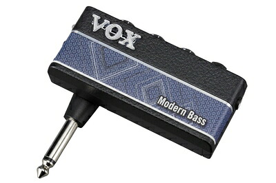 【中古】（新古品） VOX ヘッドフォン ベースアンプ amPlug 3 Modern Bass ケーブル不要 ギターに直接プラグ・イン 自宅練習に最適 電池駆動 エフェクト内蔵 モダンなベースアンプサウンド AP3-MB