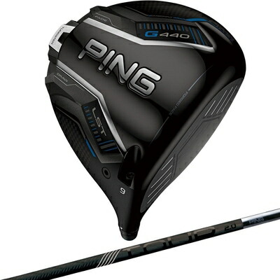 【中古】（新古品） ピン G440 LST １番ウッド PING TOUR 2.0 BLACK 65 右利き用 屋根裏部屋角9度 FLEX-X