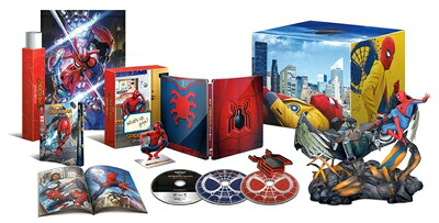 【中古】 スパイダーマン:ホームカミング プレミアムBOX(2D+3D+4K ULTRA HDブルーレイ)(村田雄介描き下ろし 日本限定B3ポスター封入)(初回生産限定) [Blu-ray]