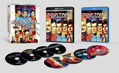 【中古】 スター・トレック I-IV 4ムービーコレクション 4K Ultra HD+ブルーレイ [4K ULTRA HD + Blu-ray]｜ベアホームズ