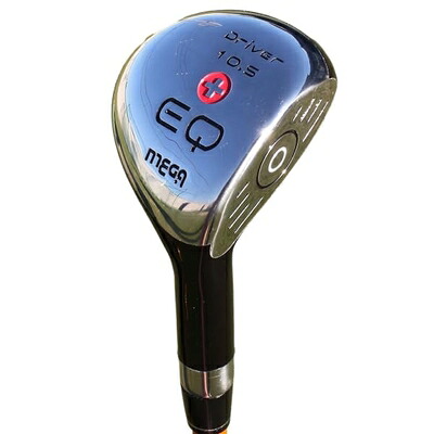 【中古】（新古品） 広田ゴルフ MEGA JAPAN EQ DRIVER どんぶり鉢一個分 最低限度ミニ上端で EQ を鍛えろ！ ゴルフ訓練を受ける手道具 (44in 炭素 S好いかげんに)
