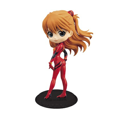 【中古】（新古品） バンプレスト ヱヴァンゲリヲン新芝居小屋版 Q posket 式波・アスカ・ラングレー Plugsuit Style 人並み外れた色つやver.