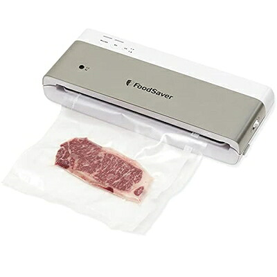 【中古】（新古品） FoodSaver フードセーバー VS0195 無意味さ容器に並べる機 8点仕掛ける パックロール付
