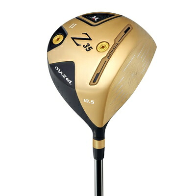 【中古】（新古品） MAZEL (マゼル) ゴルフ ドライバー クラブ カーボンシャフト 右利き用 メンズ フレックス:S、R、SR 番手:1W (10.5゜?ゴールド II, フレックス:R)
