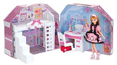 【中古】（新古品） リカちゃん リカちゃんハウス すてきなリカちゃんのおへや