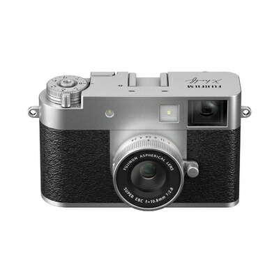 【中古】富士フイルム(FUJIFILM) コンパクトデジタルカメラ X-half しろがね色 F X-HF1-S JP 二言葉づかい相応う