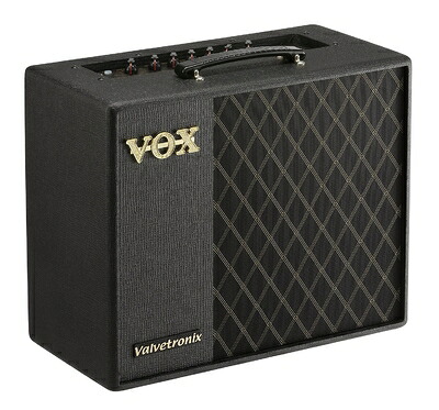【中古】（新古品） VOX モデリング ハイブリッド ギターアンプ VT40X スタジオ ライブに最適 エフェクト内蔵 ヘッドフォンアウト AUX入力 専用エディターソフト有り Valvetronix 40W
