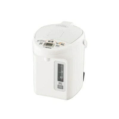 【中古】（新古品） 象印マホービン 灯かりポット 2.2L 白いこと CV-TE22-WA