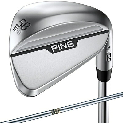 【中古】（新古品） ピン PING s159 Eグラインド ウェッジ ダイナミックゴールド ウェッジ シャフト：ダイナミックゴールド 56度 10